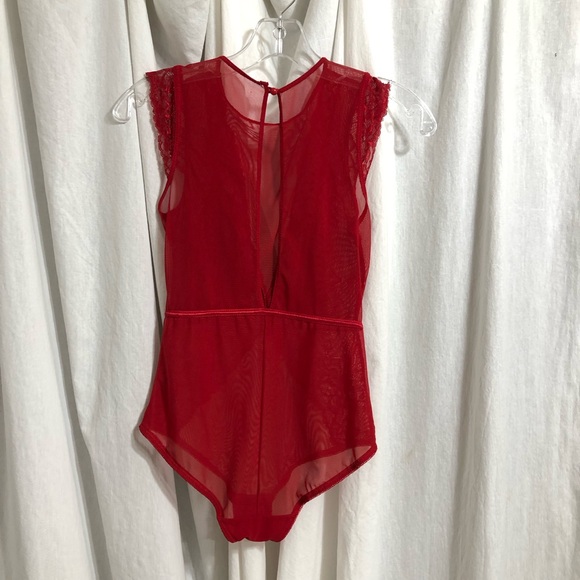 Red Bodysuit - Picture 3 of 6